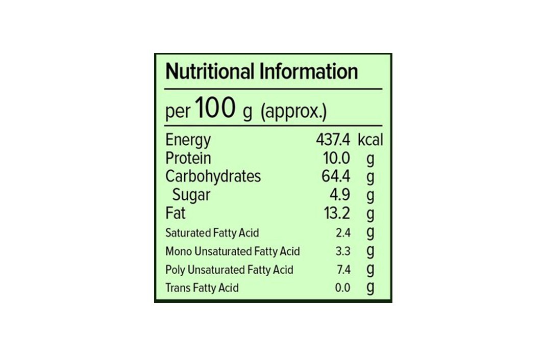 Whole food Herb 'N' Garlic Cracker Baked Cracker   Pack  125 grams